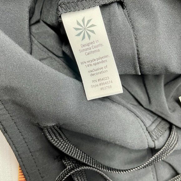 Athleta Black Tennis Skort Size 4 with Side Zip - Picture 8 of 12